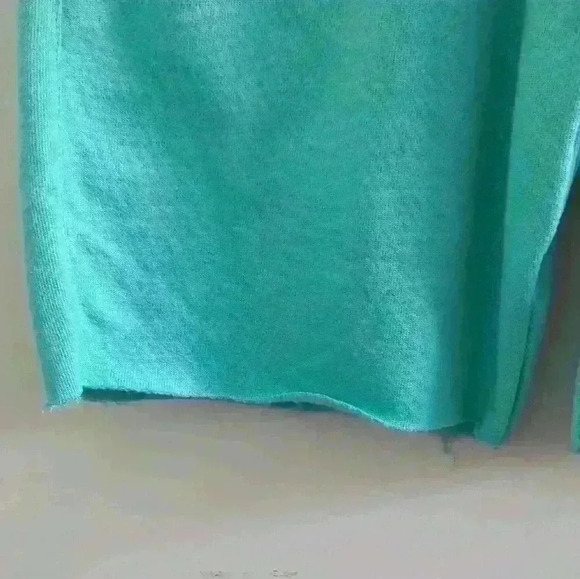 CHAMPION | Men's Teal Reverse Weave Heavyweight Cut-off Shorts - Picture 4 of 6